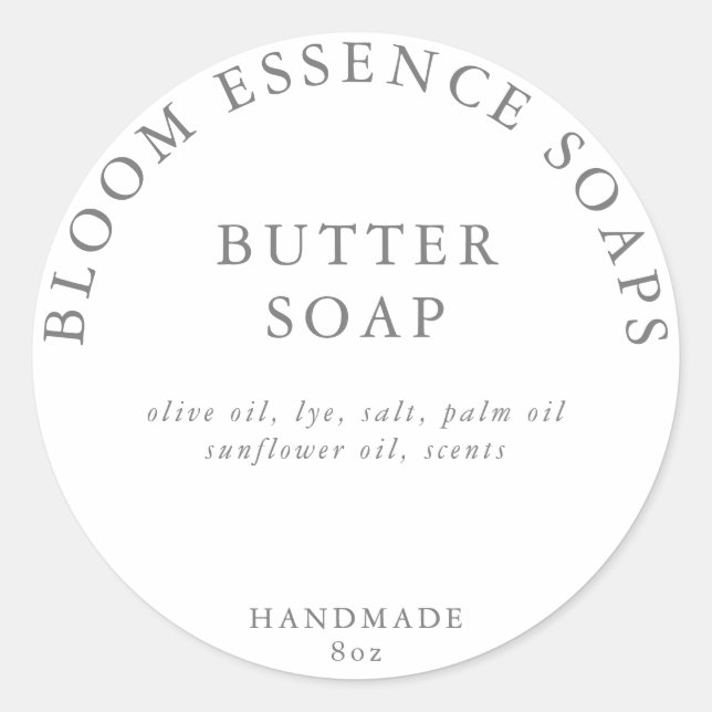 Pegatinas de jabón (Anverso)