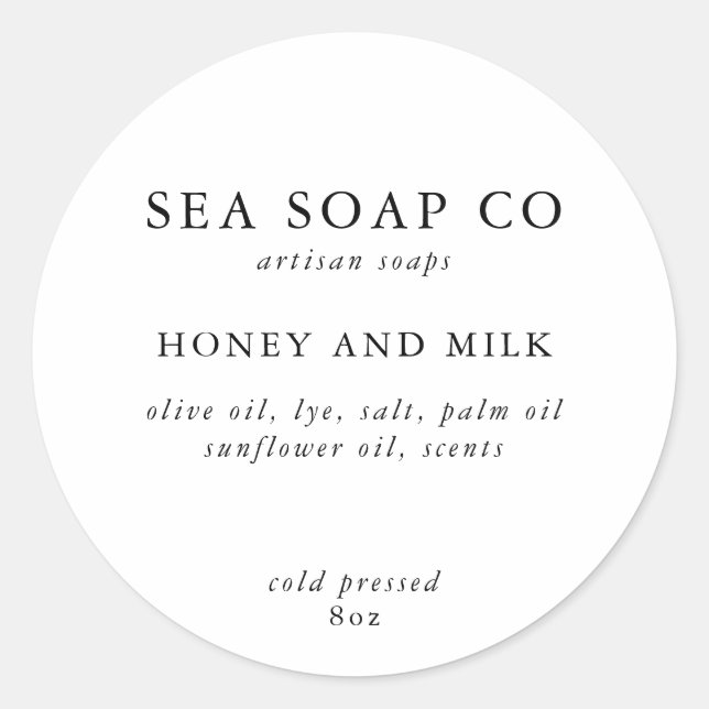 Pegatinas de jabón (Anverso)