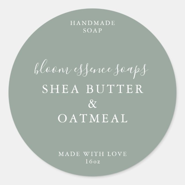 Pegatinas de jabón (Anverso)