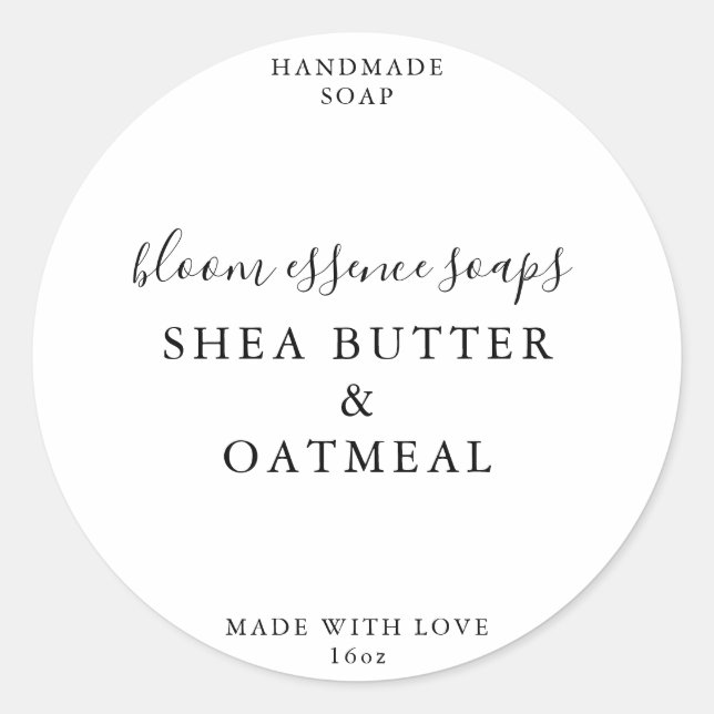 Pegatinas de jabón (Anverso)