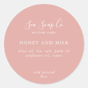 Pegatinas de jabón personalizables