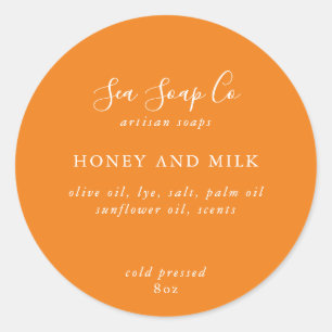 Pegatinas de jabón personalizables