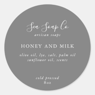 Pegatinas de jabón personalizables
