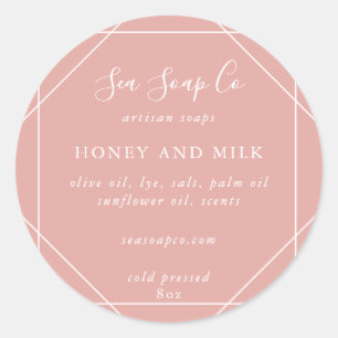 Pegatinas de jabón personalizables