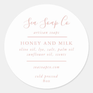 Pegatinas de jabón personalizables