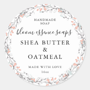 Pegatinas de jabón personalizables