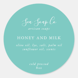 Pegatinas de jabón personalizables