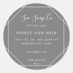 Pegatinas de jabón personalizables