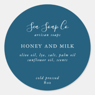 Pegatinas de jabón personalizables