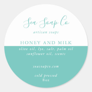 Pegatinas de jabón personalizables