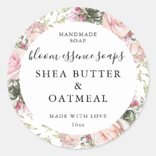 Pegatinas de jabón personalizables