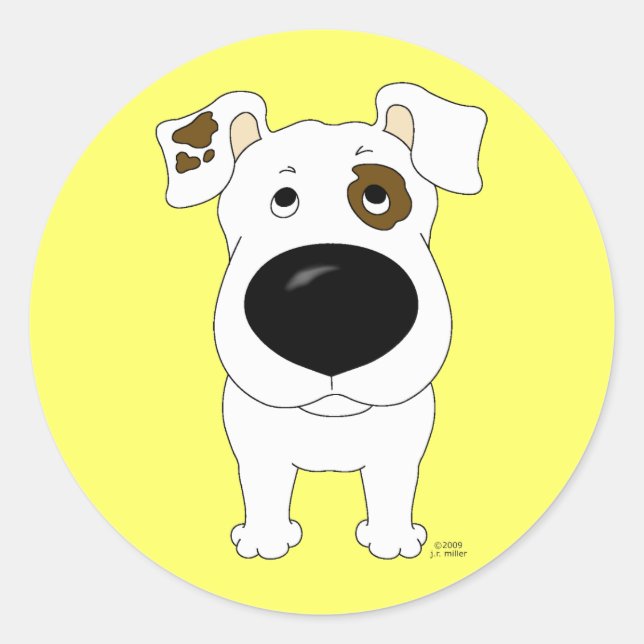 Pegatinas de Jack Russell Terrier (Anverso)
