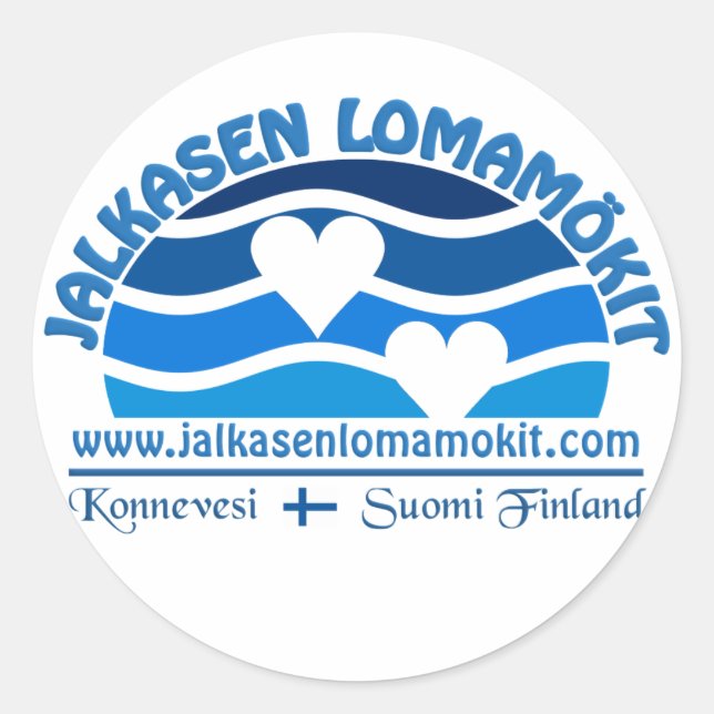 Pegatinas de Jalkasen Lomamökit (Anverso)
