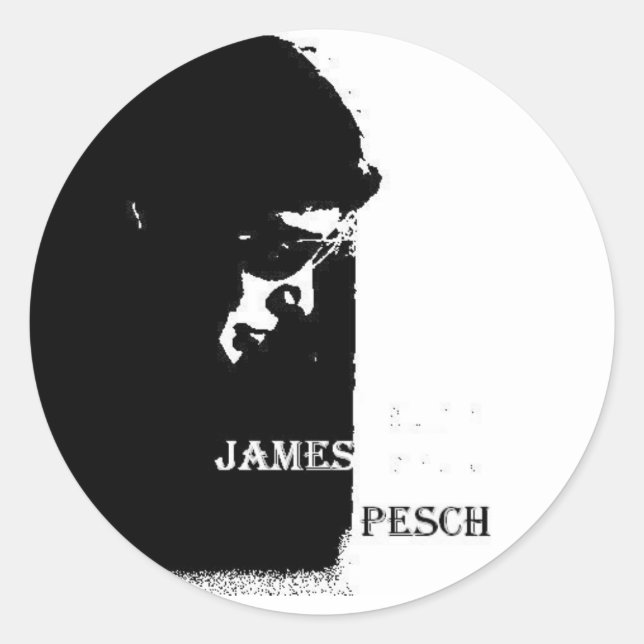 Pegatinas de James Pesch (Anverso)