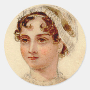 Pegatinas de Jane Austen
