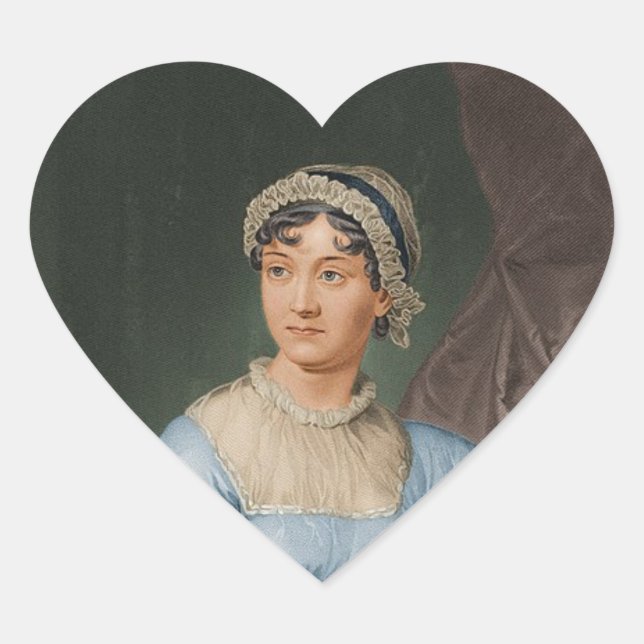 Pegatinas de Jane Austen (Anverso)
