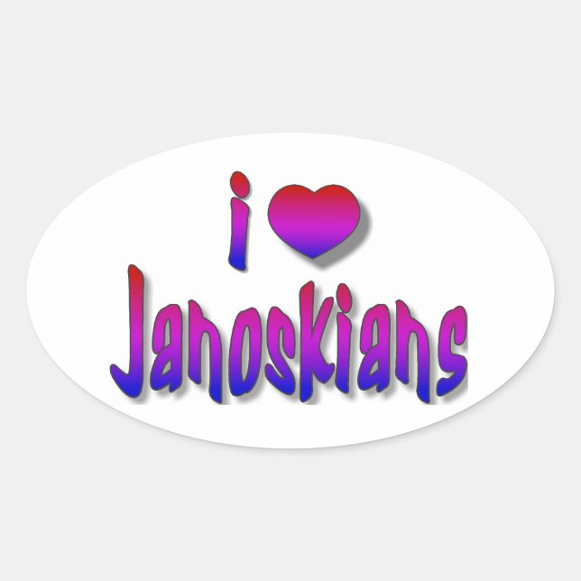Pegatinas de Janoskians (Anverso)