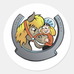 Pegatinas De Jinetes