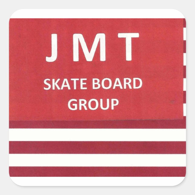 Pegatinas de JMT Square (Anverso)