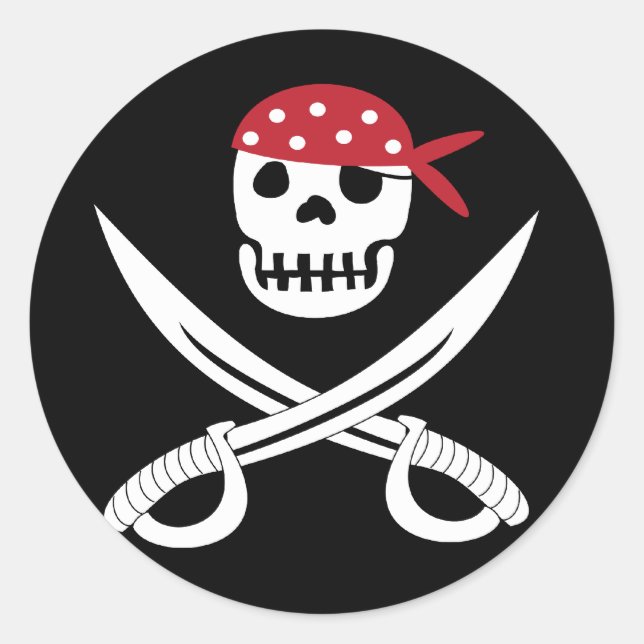 Pegatinas de Jolly Roger (Anverso)
