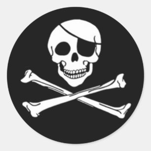 Pegatinas de Jolly Roger Pirate