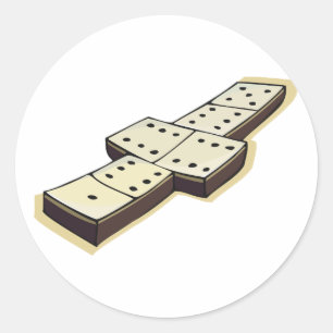 Pegatinas de juegos de Dominos