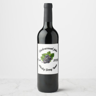 Pegatinas de jugo de grosella negra para jarras