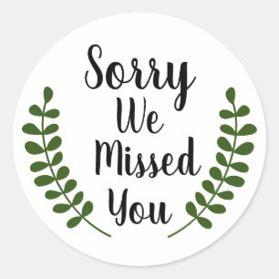 Pegatinas de JW Lamentamos Haber Perdido Los Sumin