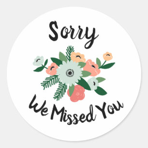 Pegatinas de JW lamentan que te hayamos perdido el