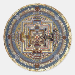 Pegatinas de Kalachakra Mandala B