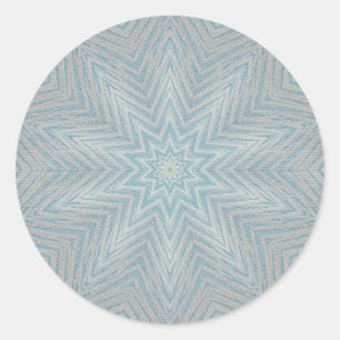Pegatinas de Kaleidoscope con motivo de estrella d
