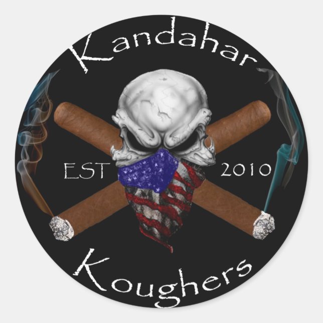 Pegatinas de Kandahar Koughers (Anverso)