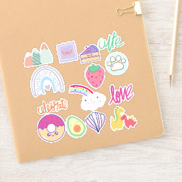 Pegatinas de Kawaii