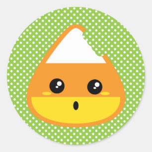 Pegatinas de Kawaii Candy Corn
