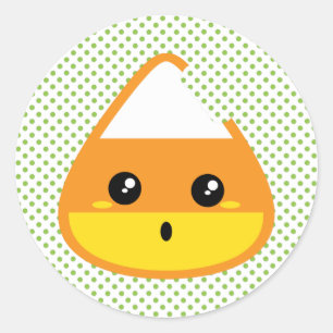 Pegatinas de Kawaii Candy Corn