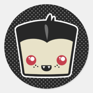 Pegatinas de Kawaii Dracula