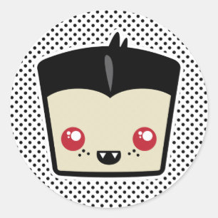 Pegatinas de Kawaii Dracula