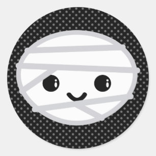 Pegatinas de Kawaii Mummy