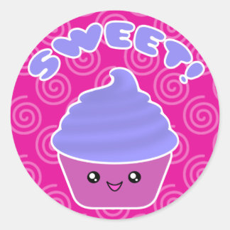 Pegatinas de Kawaii Sweet Cupakes