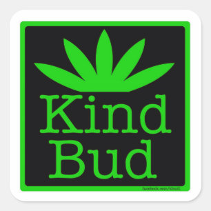 pegatinas de Kind Bud de 20 a 1.5"