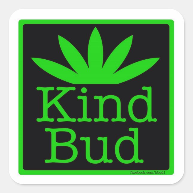 pegatinas de Kind Bud de 20 a 1.5" (Anverso)