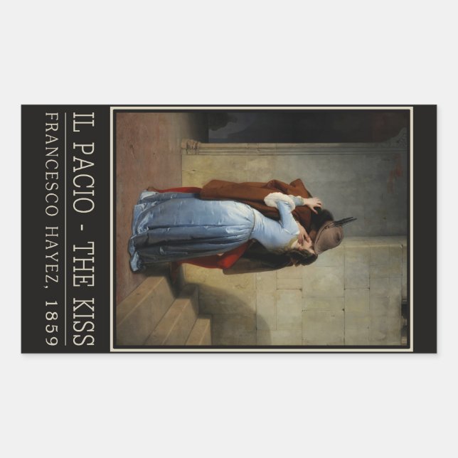 Pegatinas de Kiss/Il Bacio (Anverso)