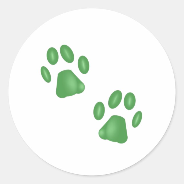 Pegatinas de Kitty Paws (Anverso)