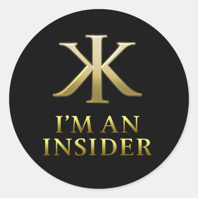 Pegatinas de KKI Circle (Anverso)