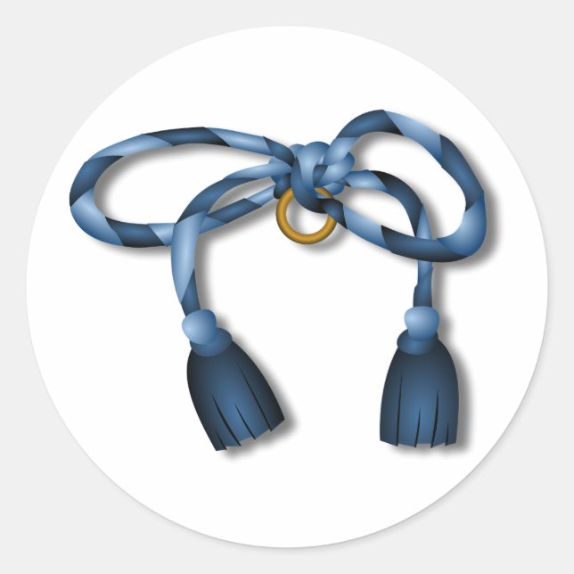 Pegatinas de Knot de cinta (Anverso)