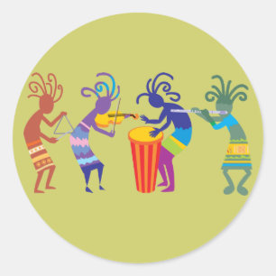 Pegatinas de Kokopelli