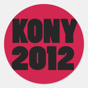 Pegatinas de KONY 2012