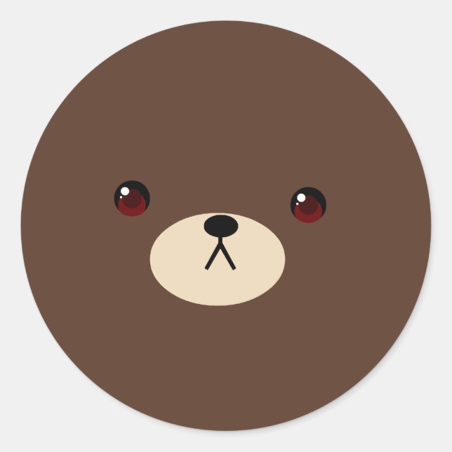 pegatinas de kuma (Anverso)