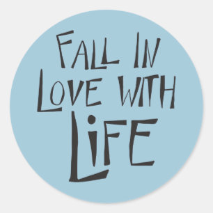 Pegatinas de la actitud motivadora de Love Life