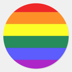 Pegatinas de la bandera arcoiris